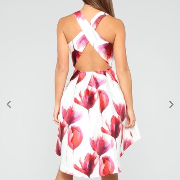 NWT Spring/Summer floral dress. - Picture 3 of 4